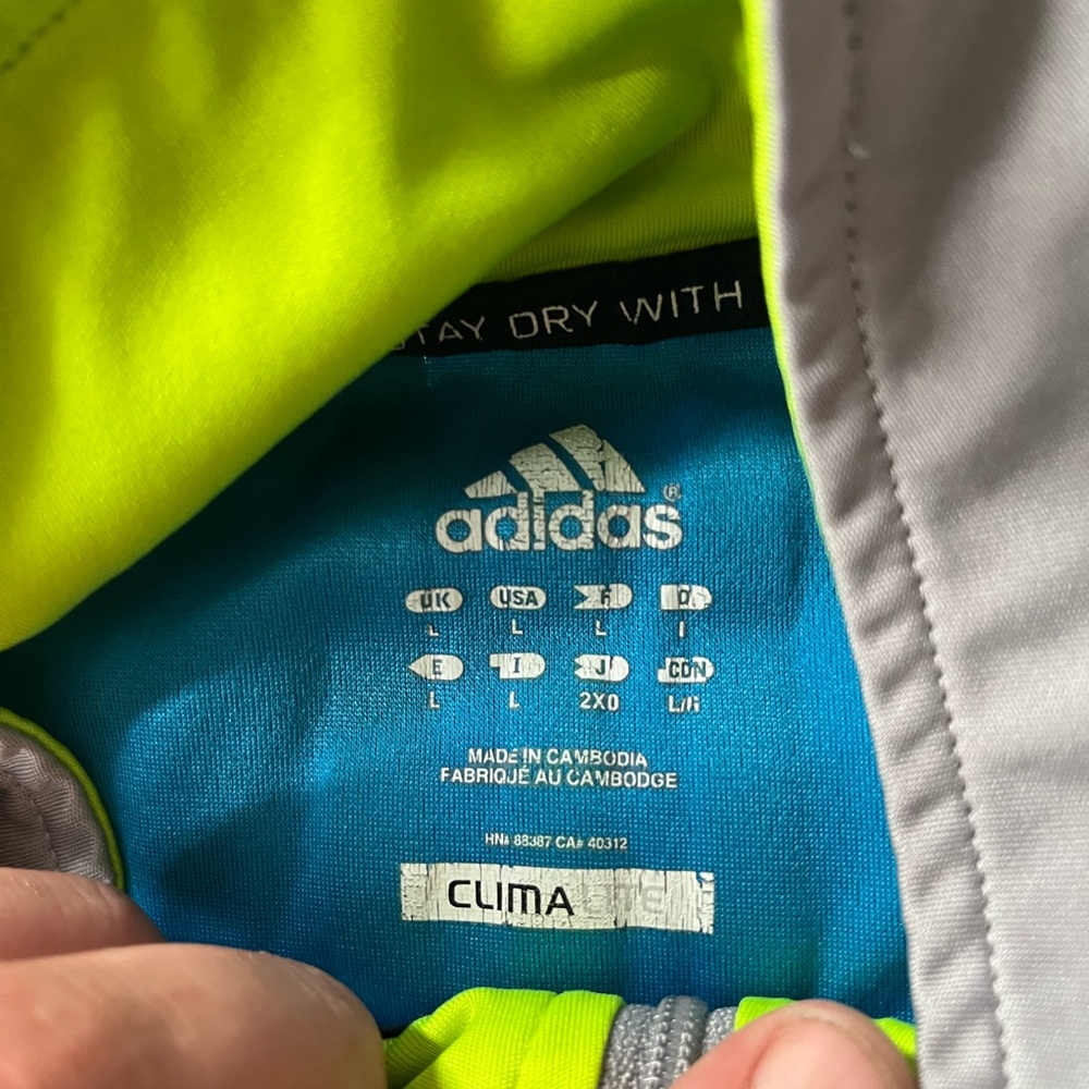 Adidas clima lite performance jacket